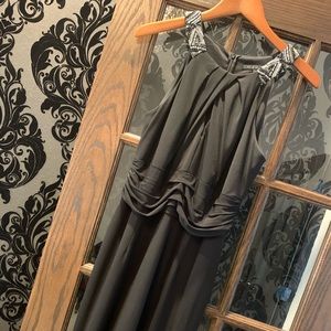 Black Dress with beautiful bead details.